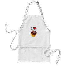 I Love Cupcakes Apron