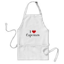 I Love Cupcakes Aprons