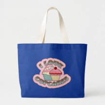 I Love Cupcakes Tote Bag