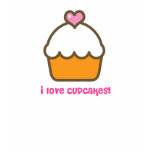 i love cupcakes! t-shirts