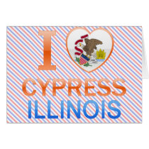 I Love Cypress, IL Greeting Cards
