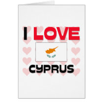 I Love Cyprus cards