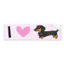 I Love Dachshunds (smooth coat)