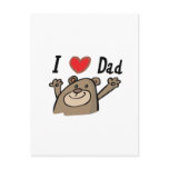 I Love Dad Post Cards