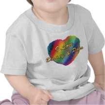 I Love Daddy and Papa Shirt