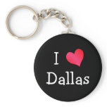 I Love Dallas keychains
