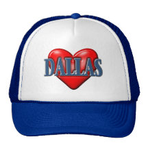 I love Dallas Texas Hat