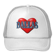 I love Dallas Texas Trucker Hat