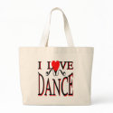 I Love Dance bags