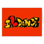 I Love Dance cards