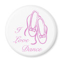 I Love Dance magnets
