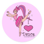 I Love Dance! stickers
