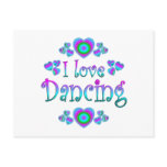 I Love Dancing Postcards