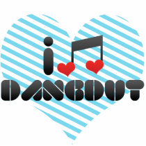I Love Dangdut Photo Cutout
