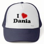 I Love Dania hats