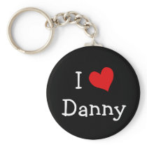 I Love Danny Keychain
