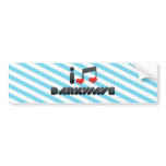 I Love Darkwave bumper stickers