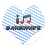 I Love Darkwave stickers
