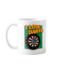 I LOVE DARTS MUG