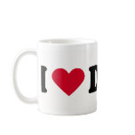 I LOVE DAVE mugs