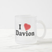 I Love Davion Mug