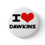 I Love Dawkins buttons