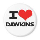 I Love Dawkins magnets