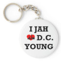 I Love DC keychains