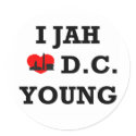 I Love DC stickers