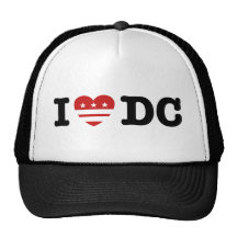 I Love DC Trucker Hat