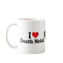 I Love Death Metal Mugs