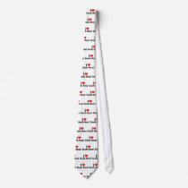 I Love Death Metal Custom Tie