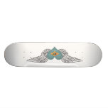 I Love Delaware -wings Custom Skateboard