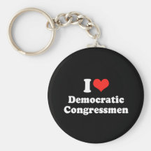 I LOVE DEMOCRATIC CONGRESSM.png Keychains