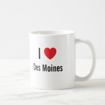 I love Des Moines Coffee Mug