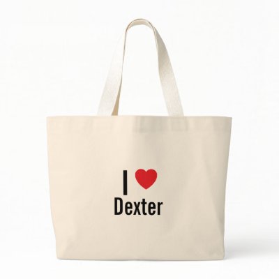 I love Dexter Bags by funnycustomtshirts
