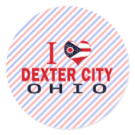 I love Dexter City, Ohio stickers