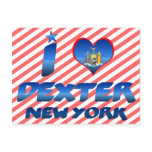 I love Dexter, New York postcards