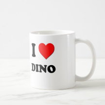 I love Dino Coffee Mug