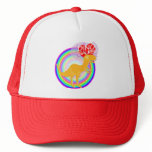 I love Dinosaurs Orange Dino T-Rex Hat/ Cap