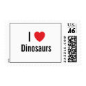 I love Dinosaurs postage