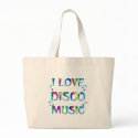 I Love Disco bags