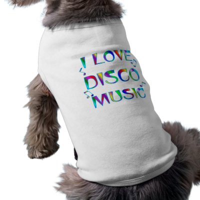 I Love Disco Dog Clothes by TLArnold6