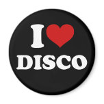 I Love Disco magnets