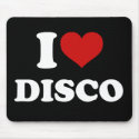 I Love Disco mousepads