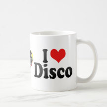 I Love Disco Mugs
