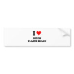 I Love Ditch Plains Beach bumper stickers