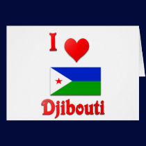 I Love Djibouti cards