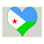 I Love Djibouti Post Cards