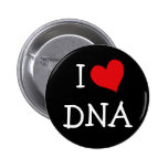 I Love DNA Pinback Button